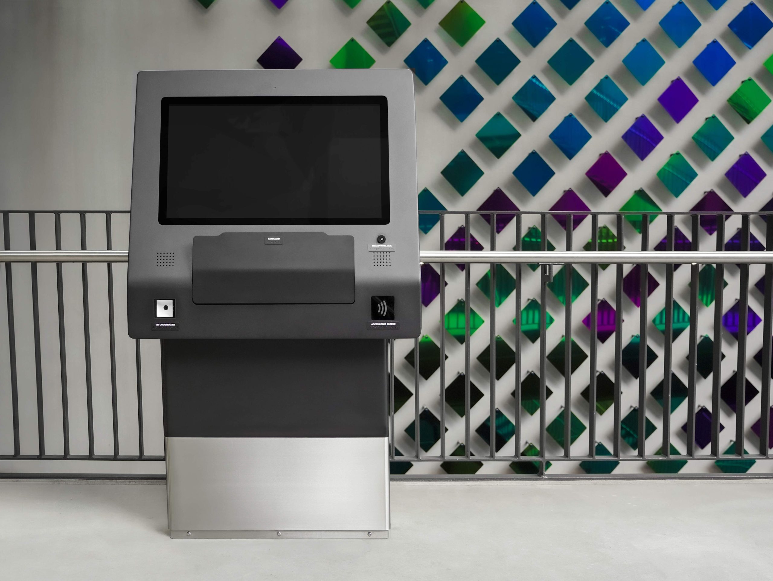 Moobo smart parking kiosk on the Microsoft campus in Redmond