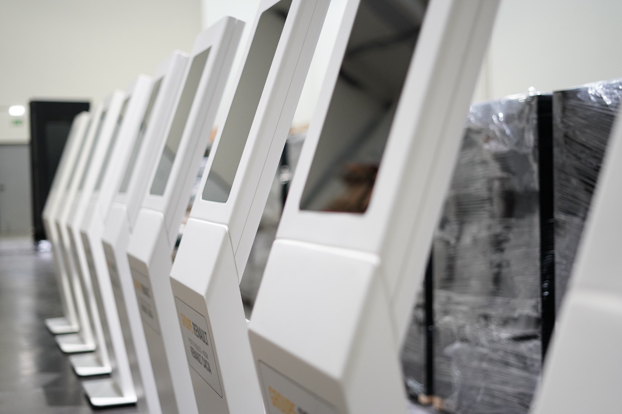 Minim installed in a public space