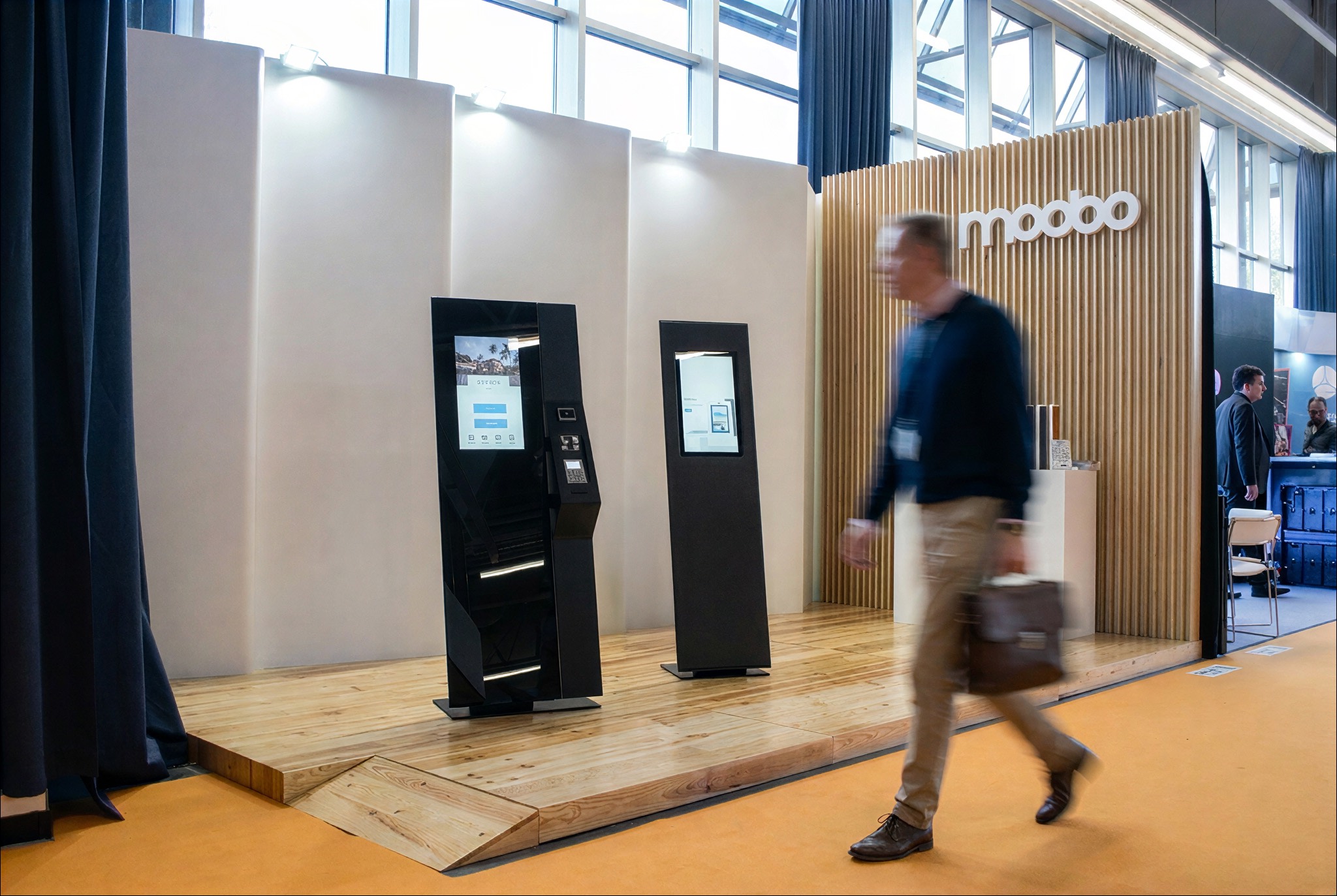Mood kiosk, photographed detail