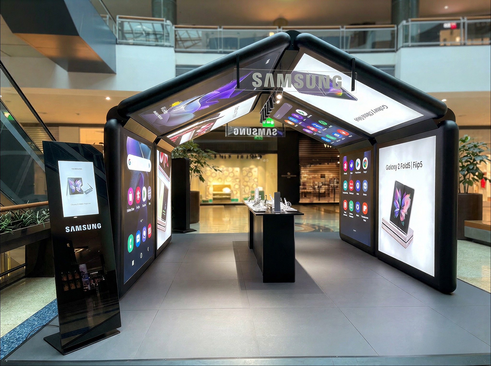 Mood kiosk, photographed in place