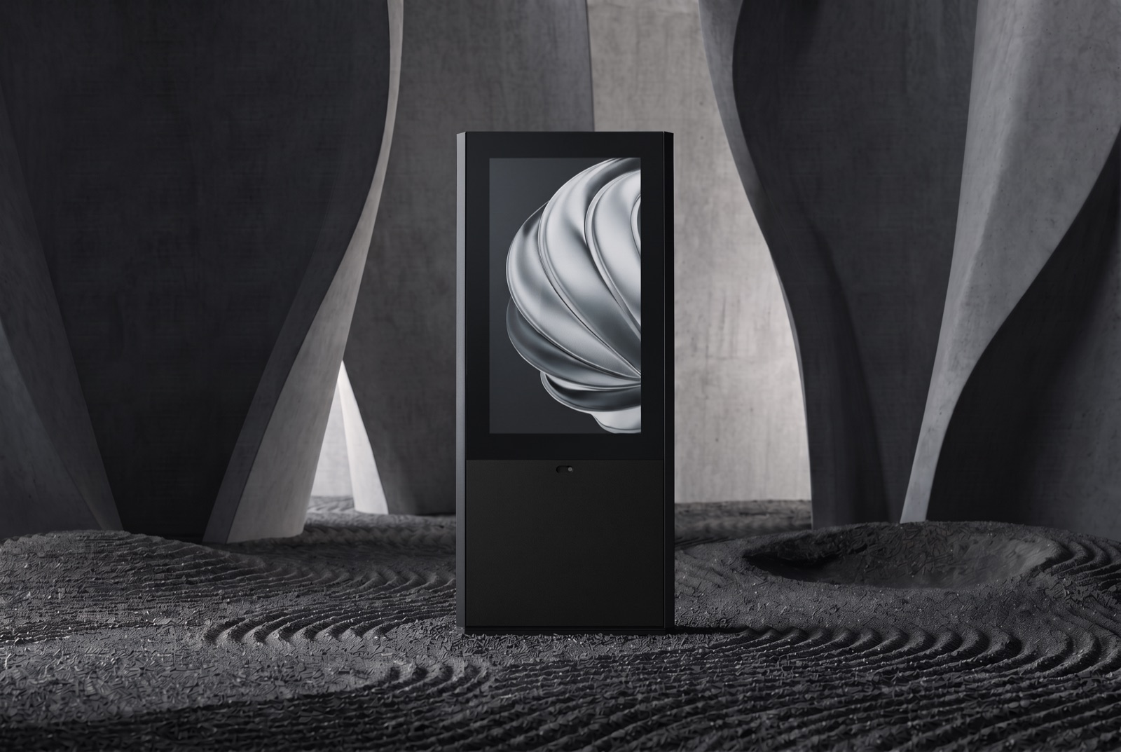 Nex Outdoor kiosk in a public space