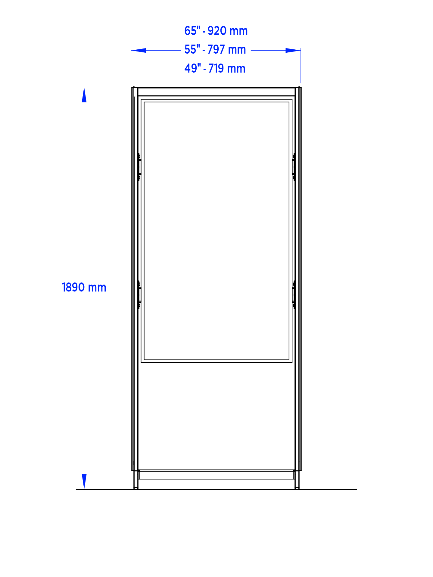 Freestanding Front