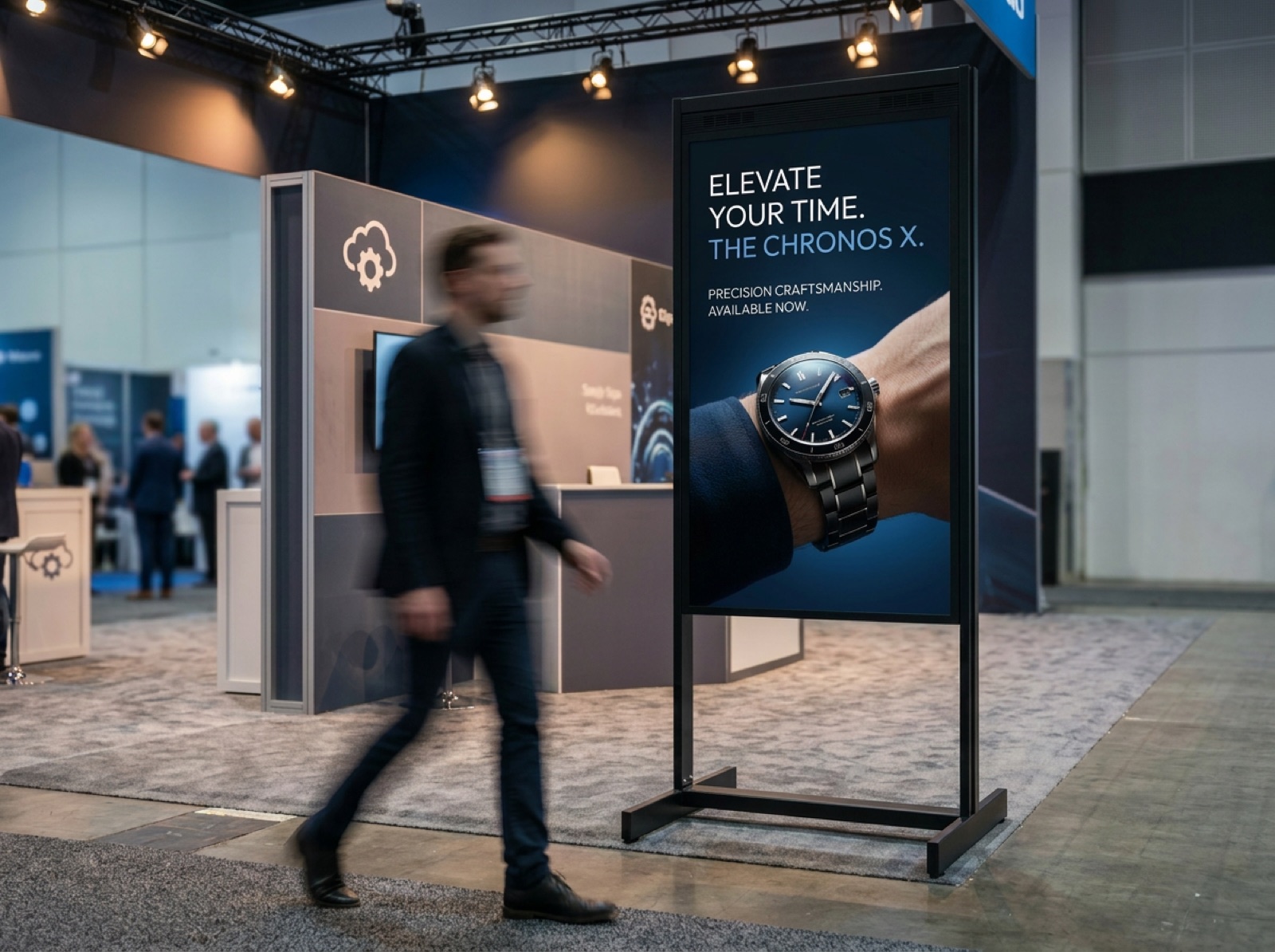 Orium stands at an exhibition