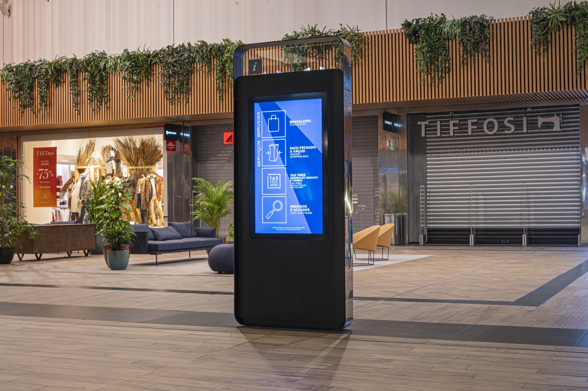Retail kiosk example